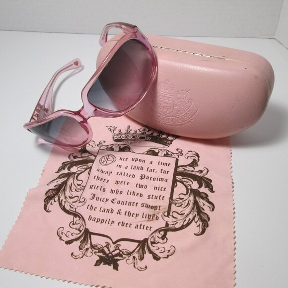 VINTAGE JUICY COUTURE PINK SUNGLASSES - Picture 4 of 4